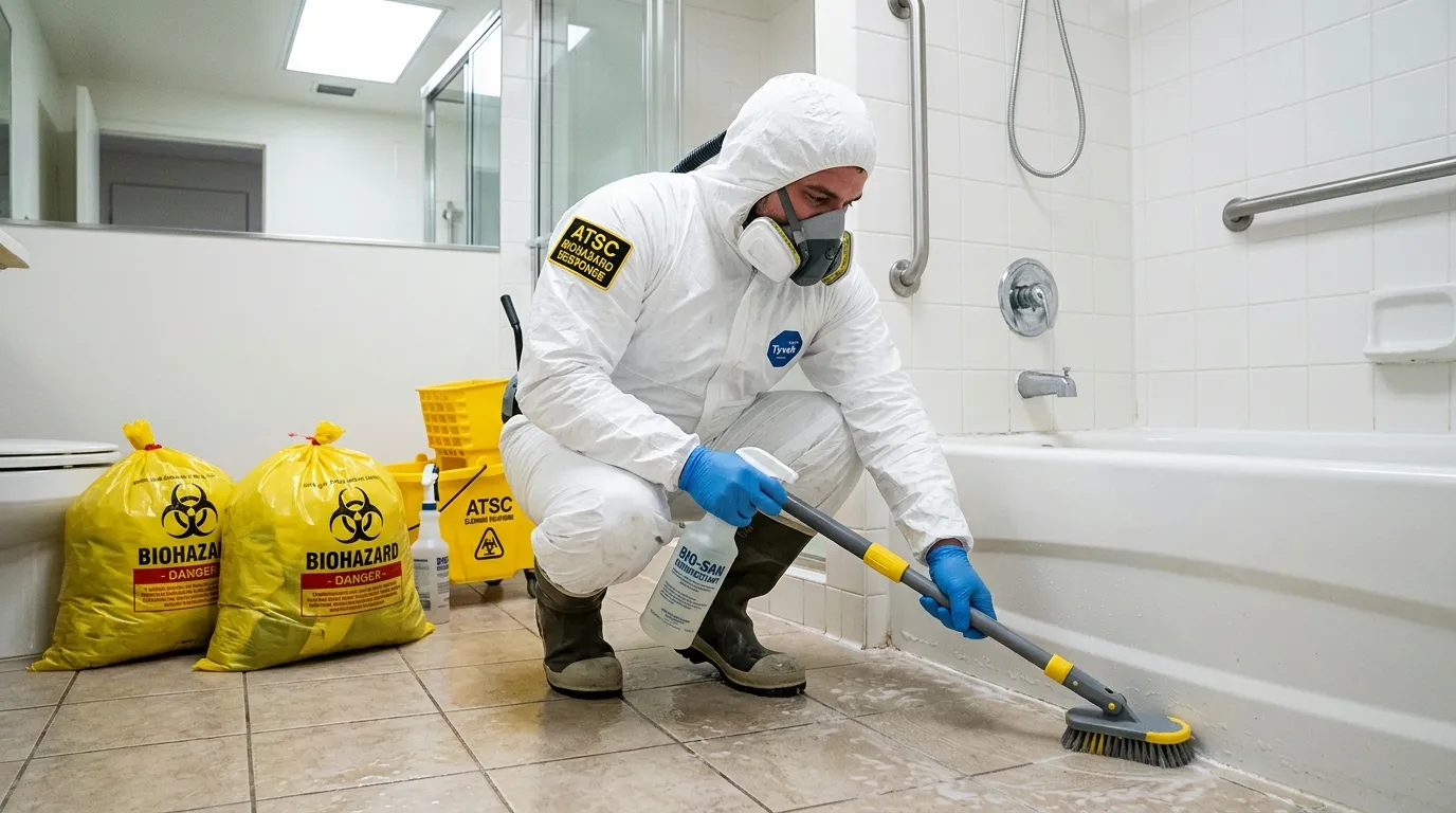 Decontamination equipment deployed for Blood Cleanup in Canal Fulton